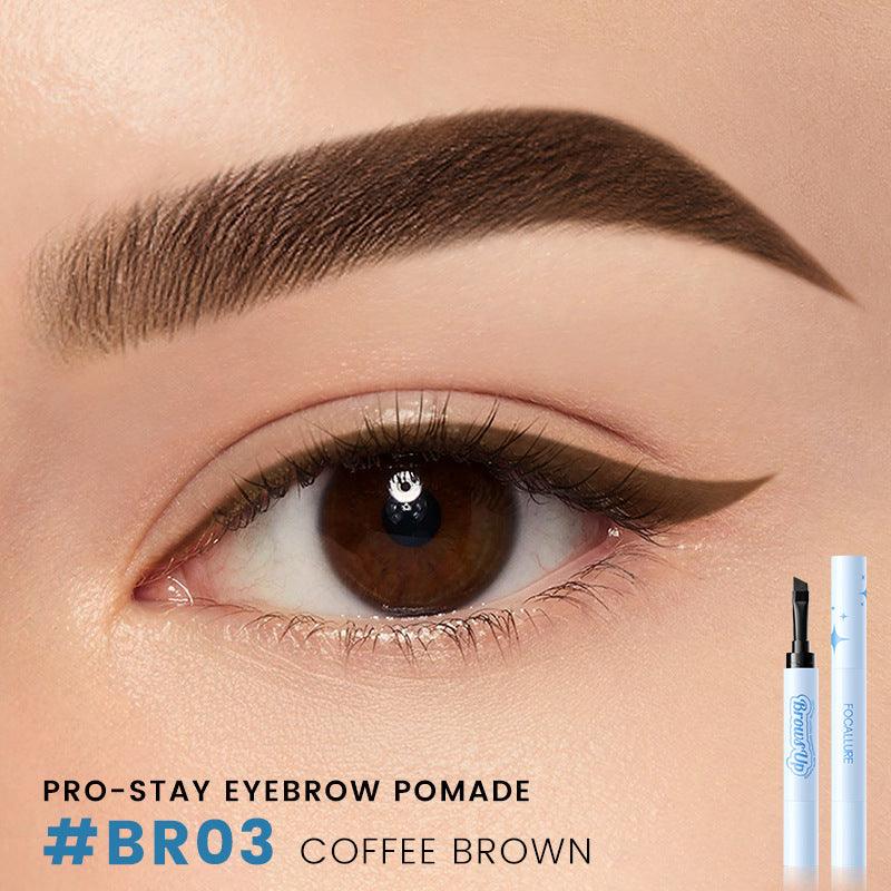 2-in-1 3D Eyebrow Gel Cream &amp; Eyeliner Pencil - Perfect Brows and Liner in One - Luminessbty