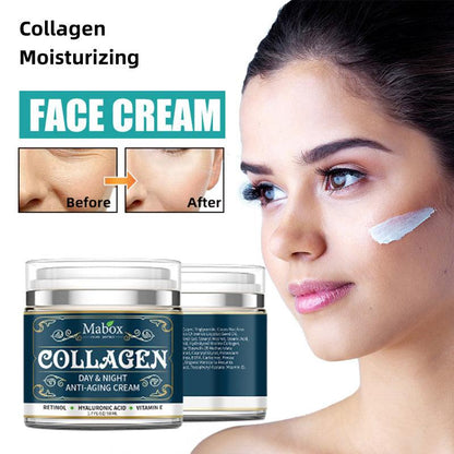 Collagen Anti-Aging Face Moisturizer with Retinol - Day &amp; Night Skin Care - Luminessbty