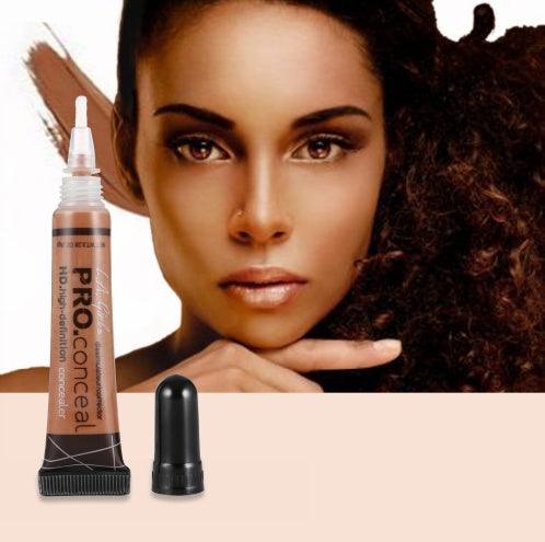 Full-Coverage Liquid Foundation Concealer – Natural Matte Finish, All-Day Wear - Luminessbty