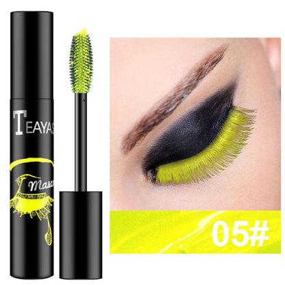 Vibrant Fluorescent Waterproof Mascara – Long-Lasting Curl &amp; Length - Luminessbty