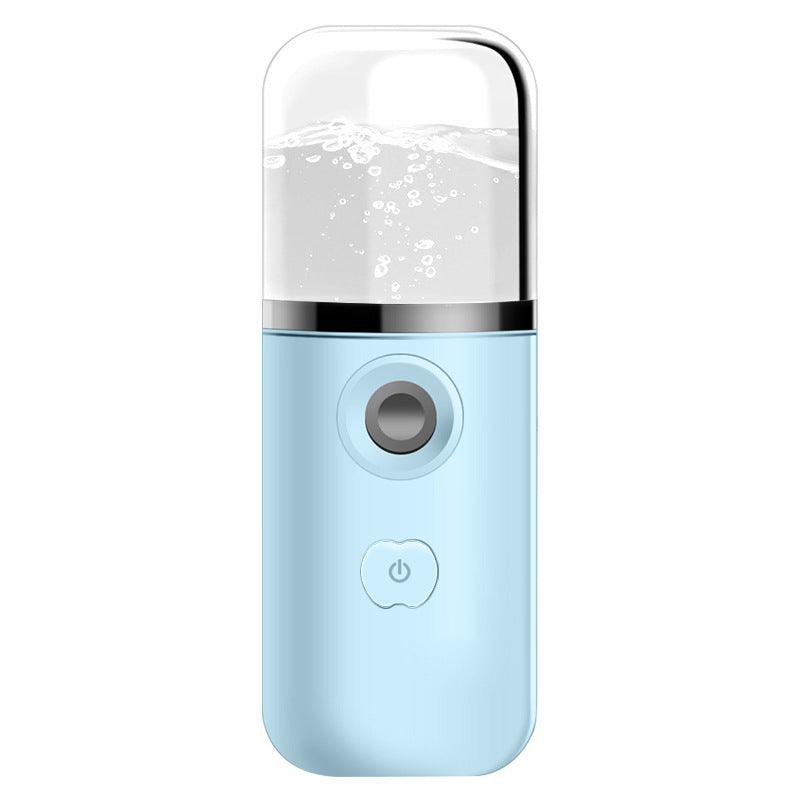 Portable Nano Steaming Face Spray Device – USB Rechargeable Hydrating Mist for Face &amp; Body - Luminessbty