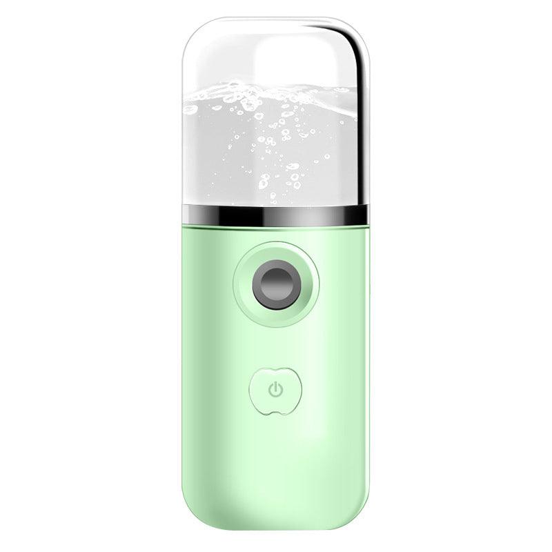 Portable Nano Steaming Face Spray Device – USB Rechargeable Hydrating Mist for Face &amp; Body - Luminessbty