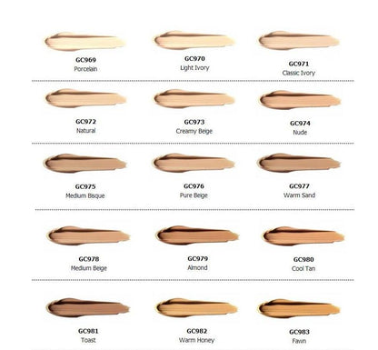 Full-Coverage Liquid Foundation Concealer – Natural Matte Finish, All-Day Wear - Luminessbty