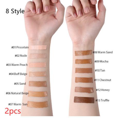 Oil-Control Liquid Foundation - Full Coverage Concealer in 13 Shades - Luminessbty