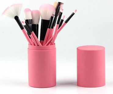 12-Piece Professional Makeup Brush Set – Soft, Durable &amp; Stylish - Luminessbty