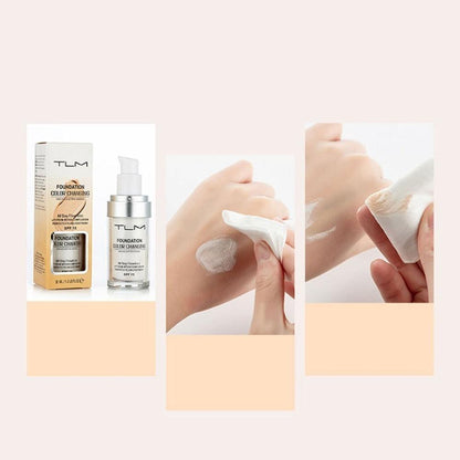 Flawless Match Colour-Changing Liquid Foundation with SPF 50 - Luminessbty