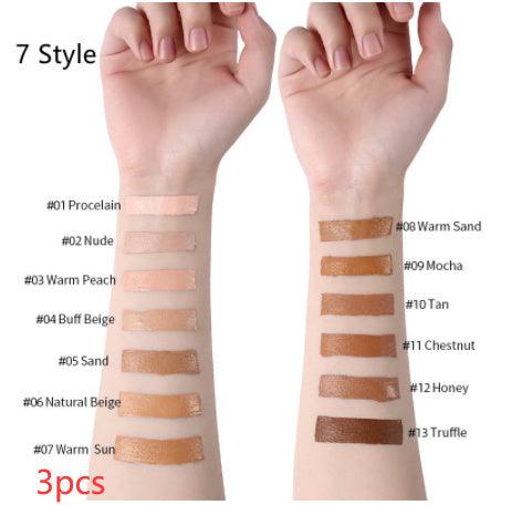 Oil-Control Liquid Foundation - Full Coverage Concealer in 13 Shades - Luminessbty