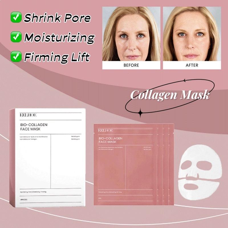 Collagen Face Mask – Pore Shrinking &amp; Brightening Skin Care - Luminessbty