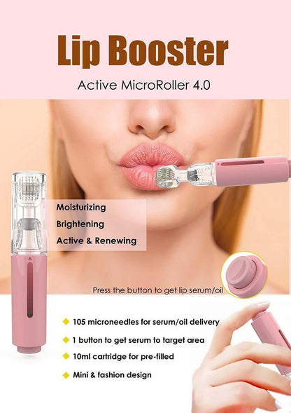 Portable Lip Care Roller – Manual Hydrating &amp; Rejuvenating Lip Massager - Luminessbty