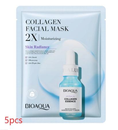 Hydrating Collagen Face Mask for Firming and Rejuvenation - Luminessbty