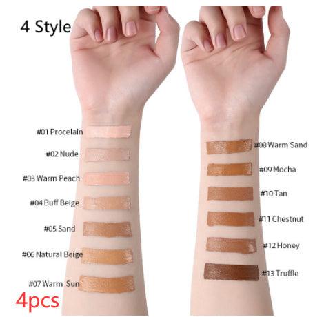 Oil-Control Liquid Foundation - Full Coverage Concealer in 13 Shades - Luminessbty