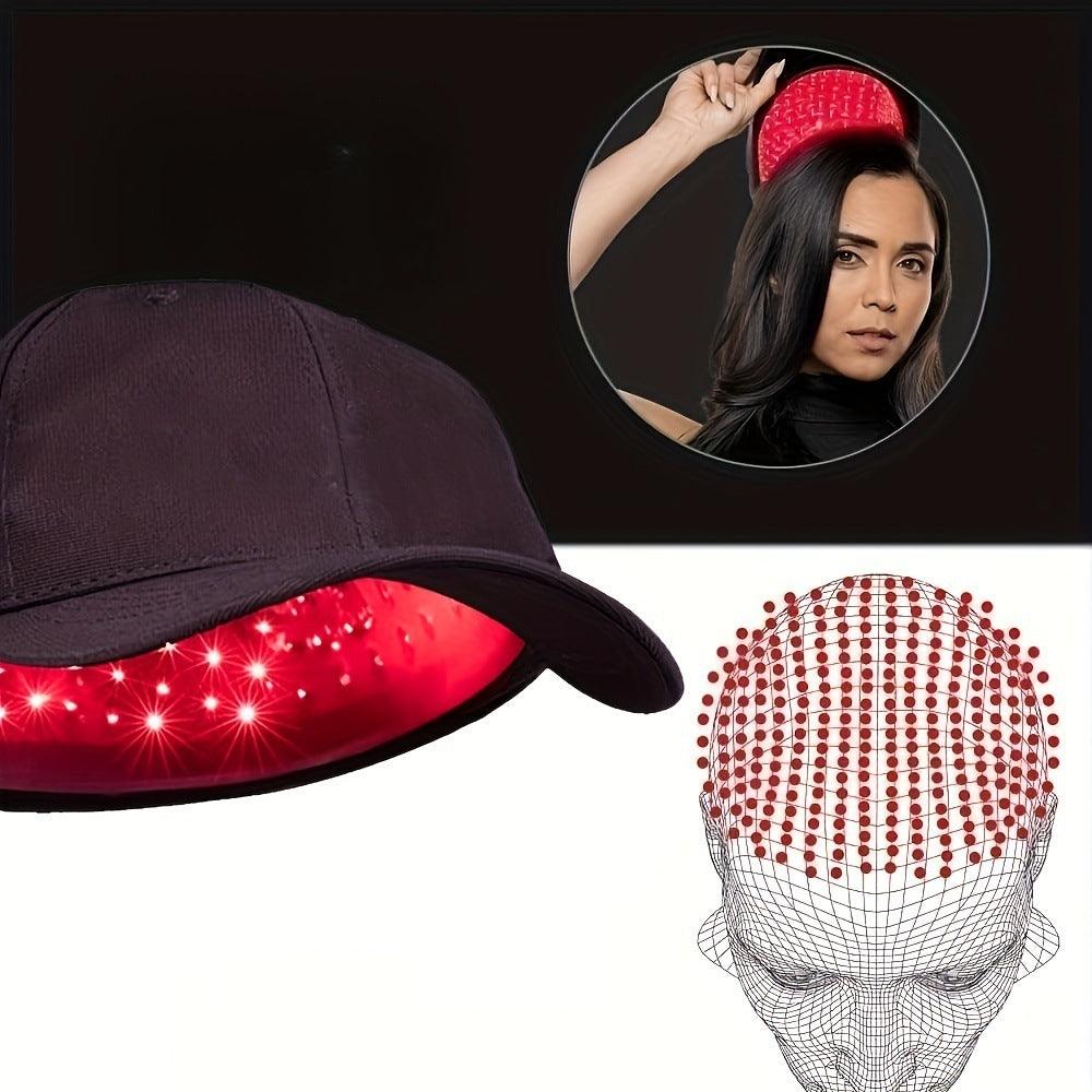 Portable Red Light Therapy Hair Care Cap - Luminessbty