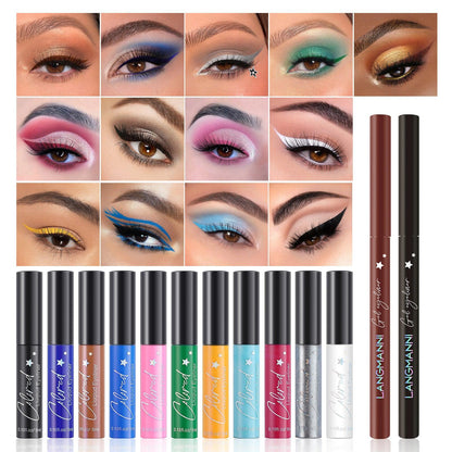 Liquid &amp; Gel Eyeliner Combo Set – Precision &amp; Bold, Long-Lasting Eye Definition - Luminessbty