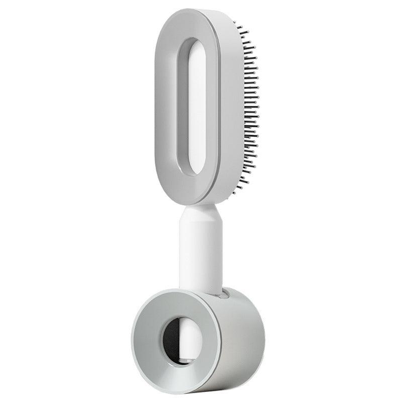 Self-Cleaning Hair Brush with Airbag Massage &amp; Anti-Static Design - Luminessbty