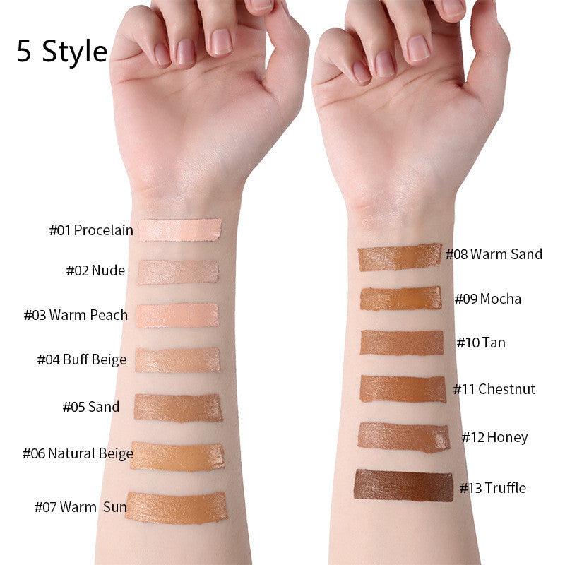 Oil-Control Liquid Foundation - Full Coverage Concealer in 13 Shades - Luminessbty