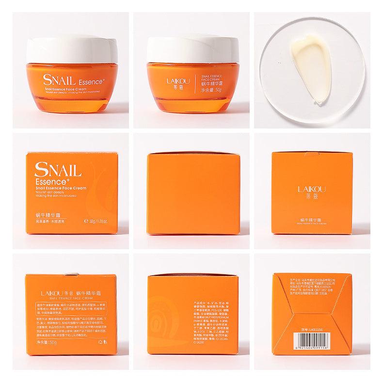 Snail Essence Moisturizing Cream – Deep Hydration &amp; Skin Renewal - Luminessbty