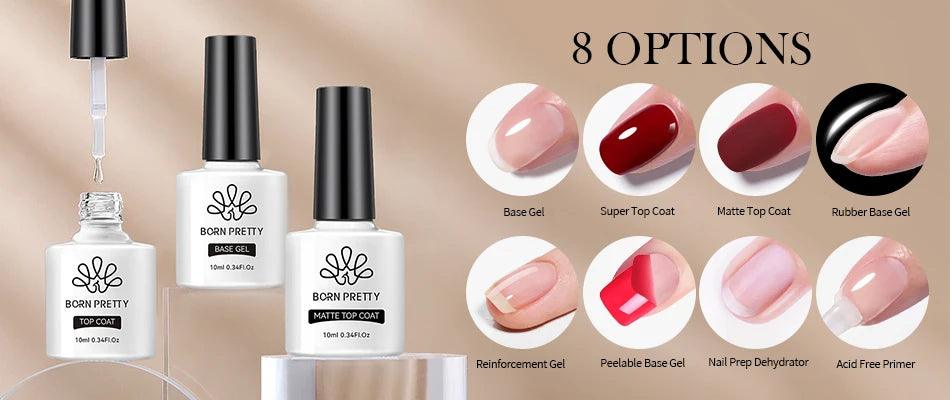 BORN PRETTY 10g Nail Rhinestone Adhesive Glue - Premium Nail Art Adhesive for Long-Lasting Hold - Luminessbty