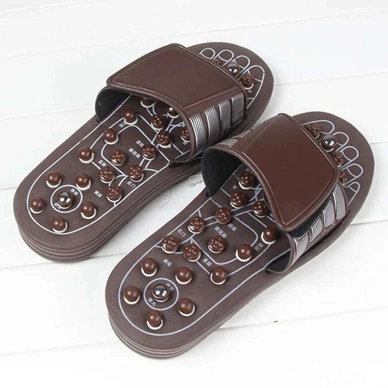 Foot Massager Acupuncture Slippers Massage Tool Acupoint Activation  Reflexology Therapy Relieve Foot Pain Meridians Arthritis