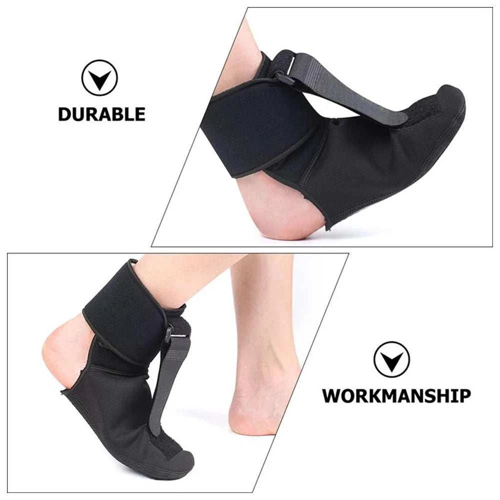 Plantar Fasciitis Night Splint Sock - Soft Plantar Fascia Stretcher Brace, Achilles Tendonitis Sleeping Support Boot Pain Relief