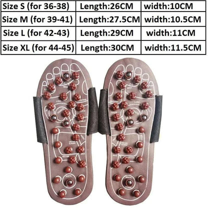 Foot Massager Acupuncture Slippers Massage Tool Acupoint Activation  Reflexology Therapy Relieve Foot Pain Meridians Arthritis