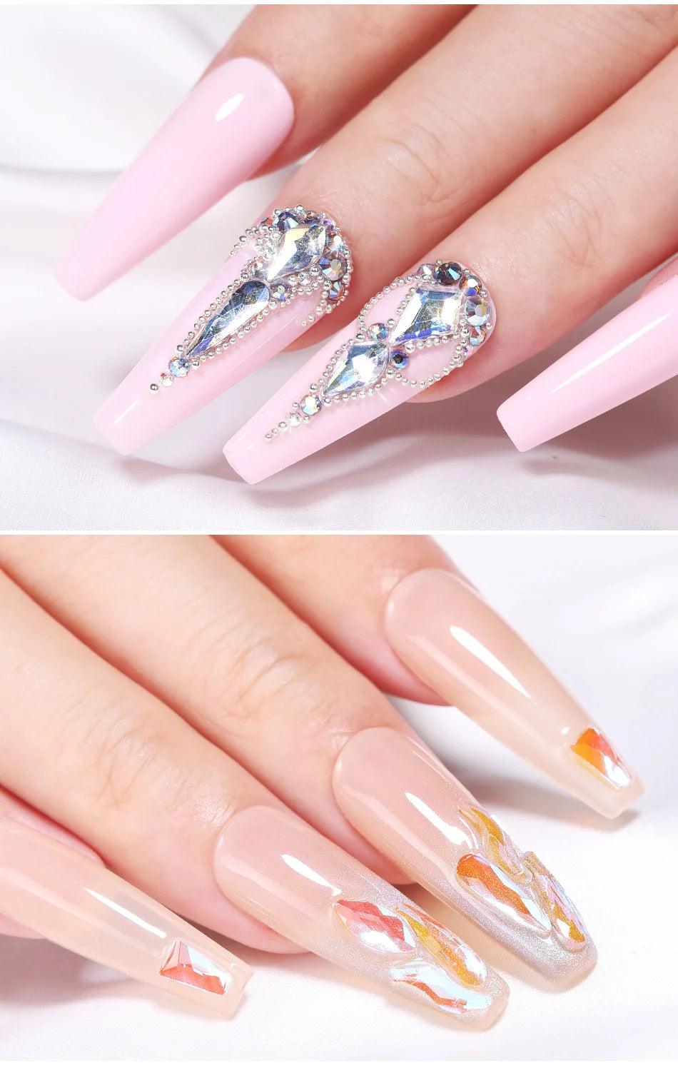 BORN PRETTY 10g Nail Rhinestone Adhesive Glue - Premium Nail Art Adhesive for Long-Lasting Hold - Luminessbty