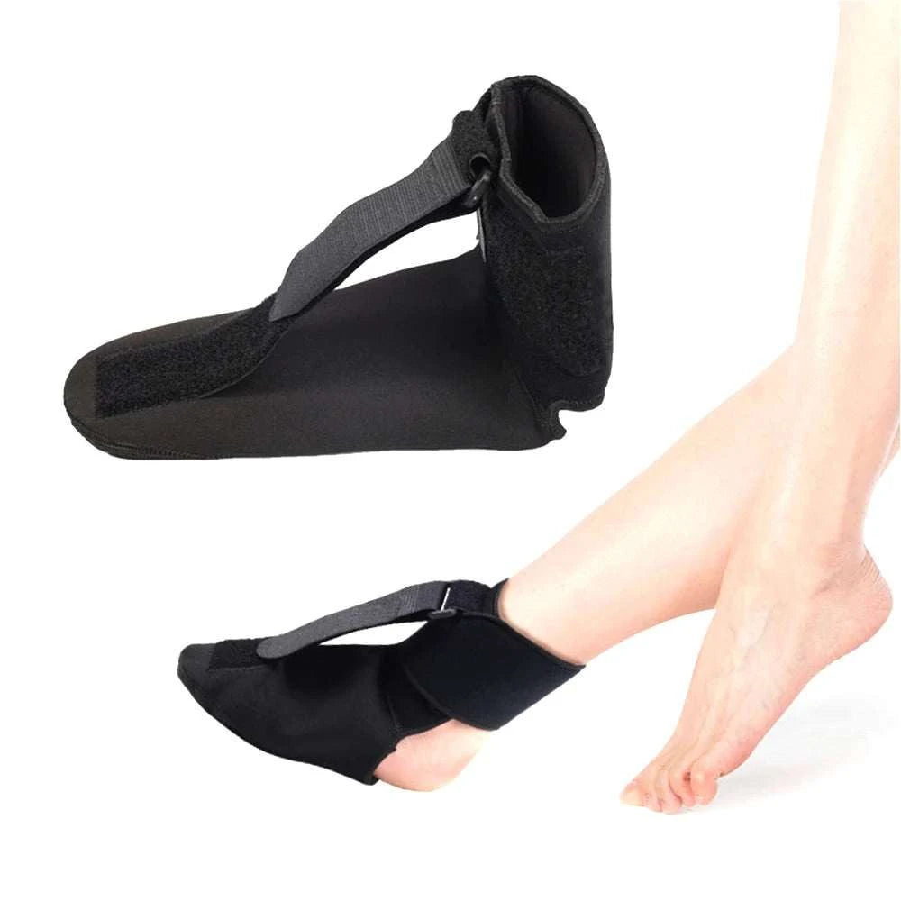 Plantar Fasciitis Night Splint Sock - Soft Plantar Fascia Stretcher Brace, Achilles Tendonitis Sleeping Support Boot Pain Relief