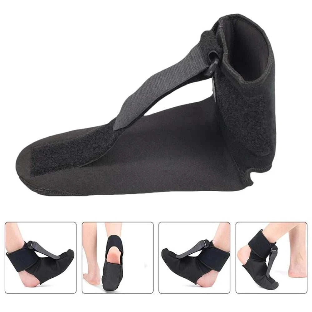 Plantar Fasciitis Night Splint Sock - Soft Plantar Fascia Stretcher Brace, Achilles Tendonitis Sleeping Support Boot Pain Relief