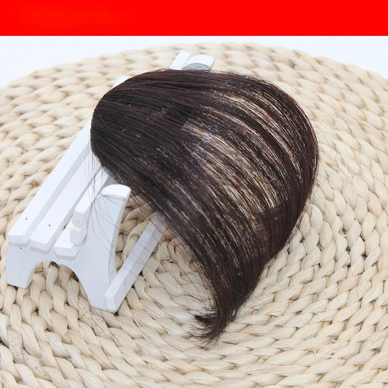 Fake Air Bangs Hair Styling Tool – Thin Synthetic Clip-In Fringes for Instant Volume and Style - Luminessbty