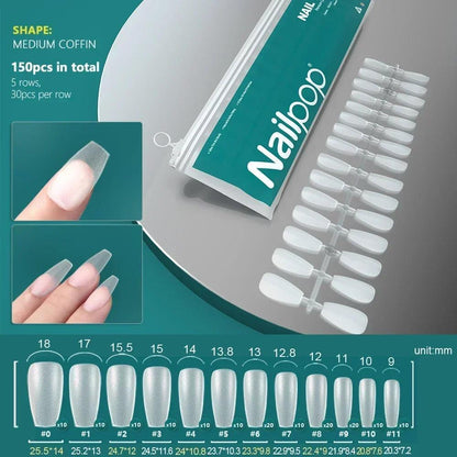 NAILPOP 120pcs Acrylic False Nails – Versatile Nail Tips for DIY &amp; Professional Manicures - Luminessbty