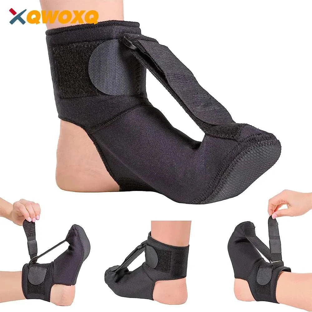 Plantar Fasciitis Night Splint Sock - Soft Plantar Fascia Stretcher Brace, Achilles Tendonitis Sleeping Support Boot Pain Relief