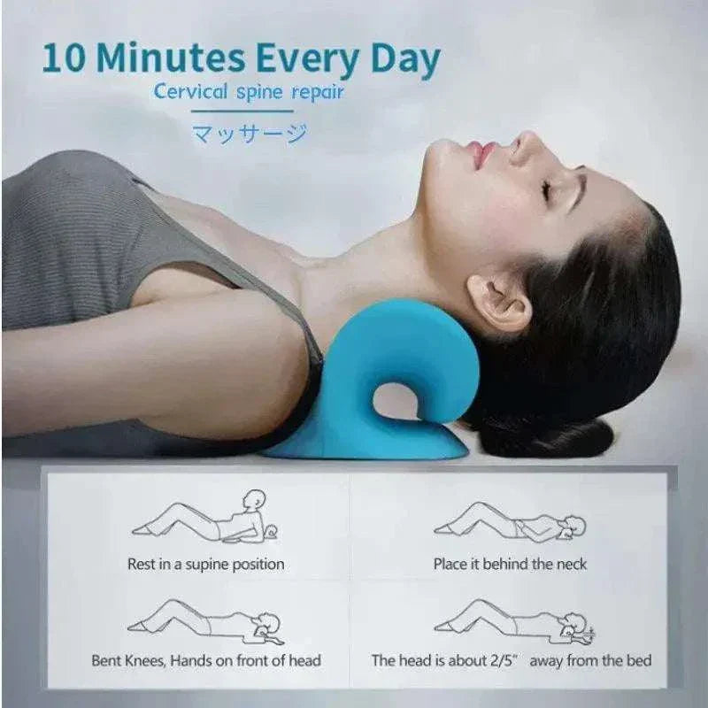 rbx neck and shoulder massager pillow for cervical spine repair and relaxation