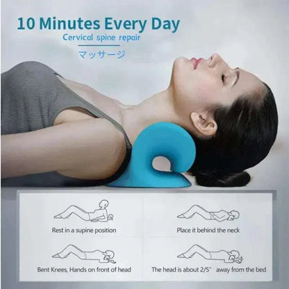 rbx neck and shoulder massager pillow for cervical spine repair and relaxation