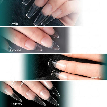 NAILPOP 120pcs Acrylic False Nails – Versatile Nail Tips for DIY &amp; Professional Manicures - Luminessbty