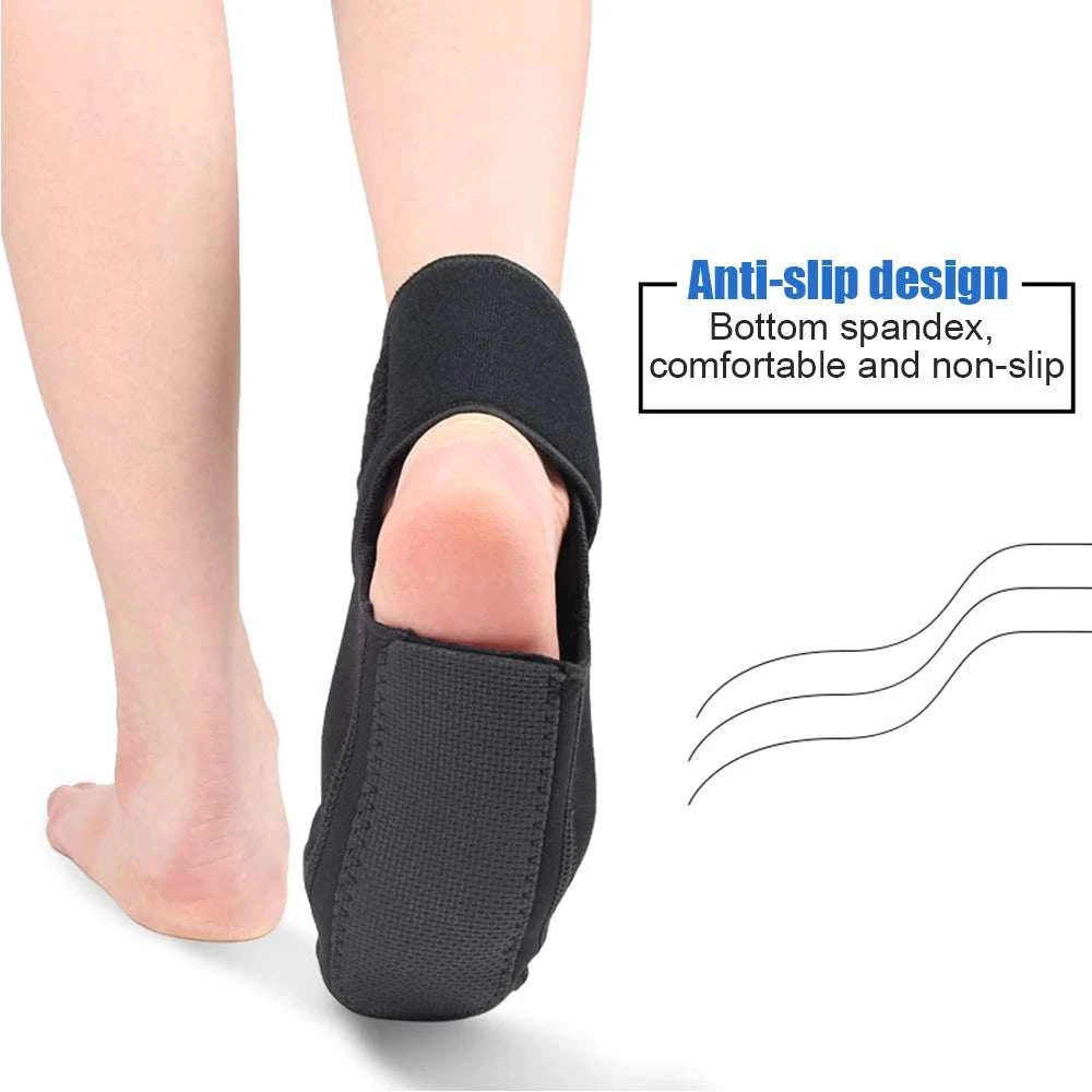 Plantar Fasciitis Night Splint Sock - Soft Plantar Fascia Stretcher Brace, Achilles Tendonitis Sleeping Support Boot Pain Relief