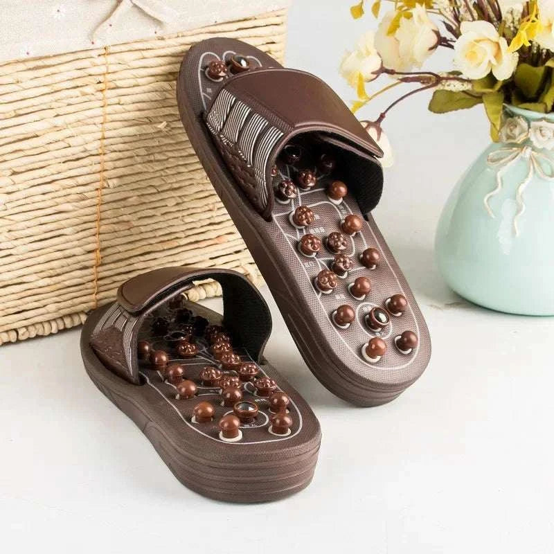 Foot Massager Acupuncture Slippers Massage Tool Acupoint Activation  Reflexology Therapy Relieve Foot Pain Meridians Arthritis