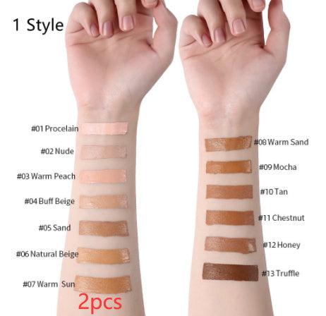 Oil-Control Liquid Foundation - Full Coverage Concealer in 13 Shades - Luminessbty