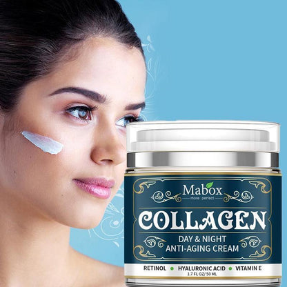 Collagen Anti-Aging Face Moisturizer with Retinol - Day &amp; Night Skin Care - Luminessbty